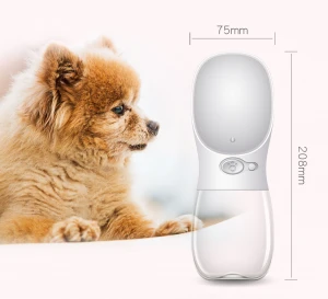 RTSZO-048  Portable Travel Outdoor Pet Water Dispenser Feeder Dog Water Bottle