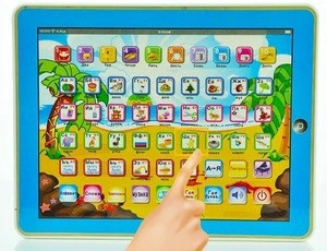 Russian language ABC study electronic baby learning tablet toys Y-pad