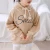 Import SADI new style family matching outfits spring autumn embroidery hoodies sweatshirts mom and kid fashion clothing from China