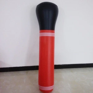 sand-bottom or water-bottom Power Tower Inflatable Punch Bag (Yellow) for stress relieving