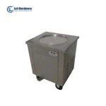 Save time and effort electric thailand rolled fried ice cream machine