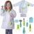 School education games boy girls doctor kit bag 12 pcs cheap plastic doctor toys for kids