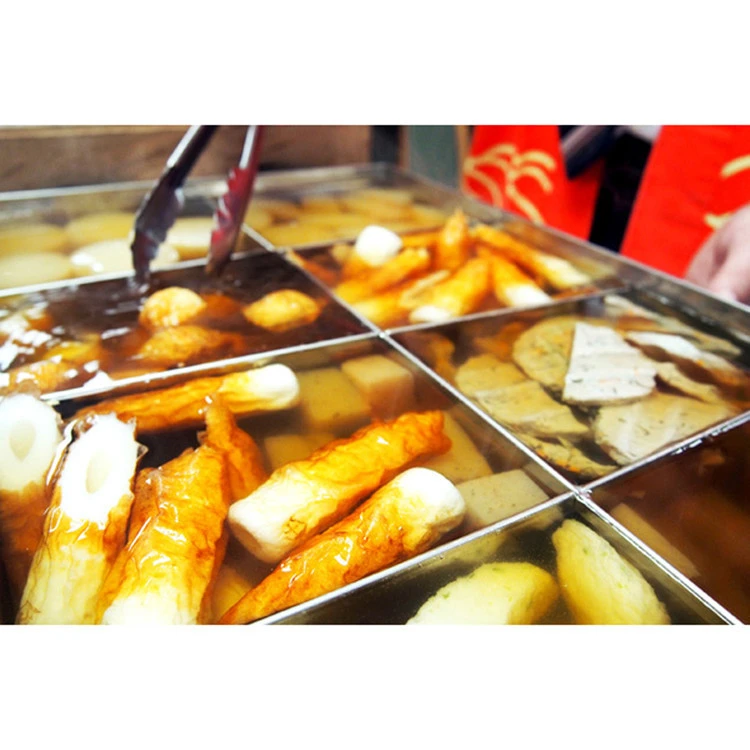 Seafood scallop chikuwa oem surimi healthy snacks products wholesale