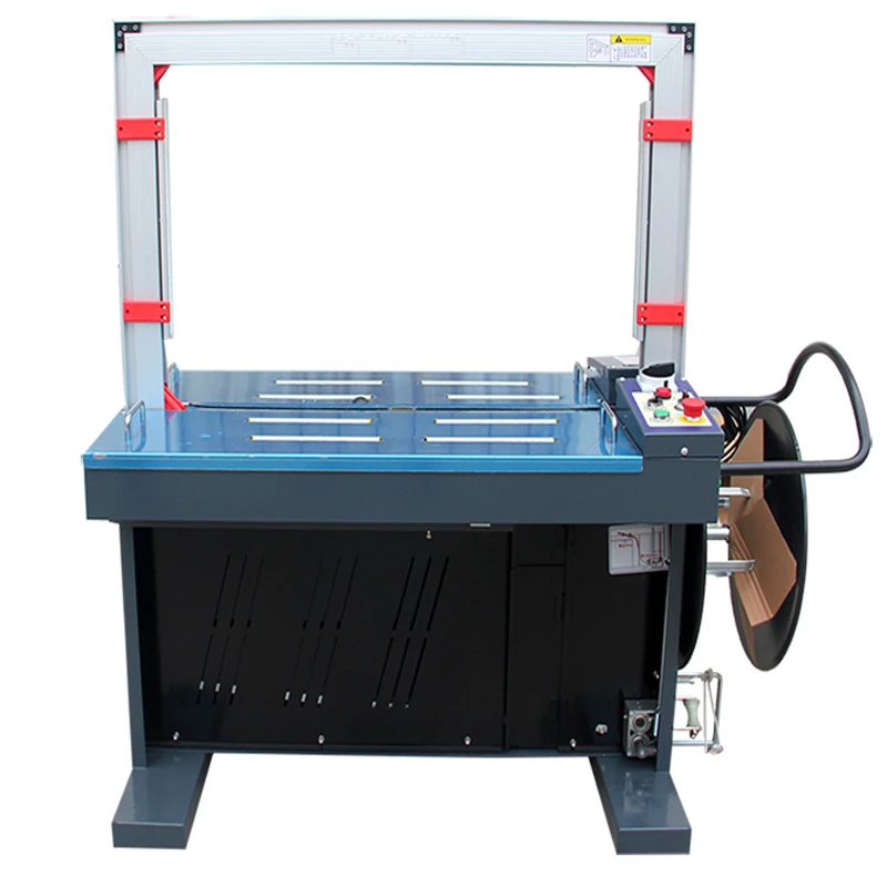 semi automatic pallet strapping machine / automatic strapping machine/table type strapping machine