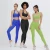 Import Sexy Lady Halter Sports Yoga Top And Long Pants Beauty Back Leggings Set Fitness Sports Activewear Training Yoga Suit from China