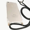 Shockproof Custom Crossbody Necklace Tpu PC Clear Mobile Phone Case Cover with Shoulder Strap For iPhone 6 7 8 X XS Max XR 11