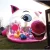 Import shopping mall pink inflatable bubble house with Millions of ocean ball pools ,Hotel promotion entertainment equipment from China
