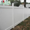 Showtech 6&quot;H/8&quot;W vinyl privacy plastic garden fence panels