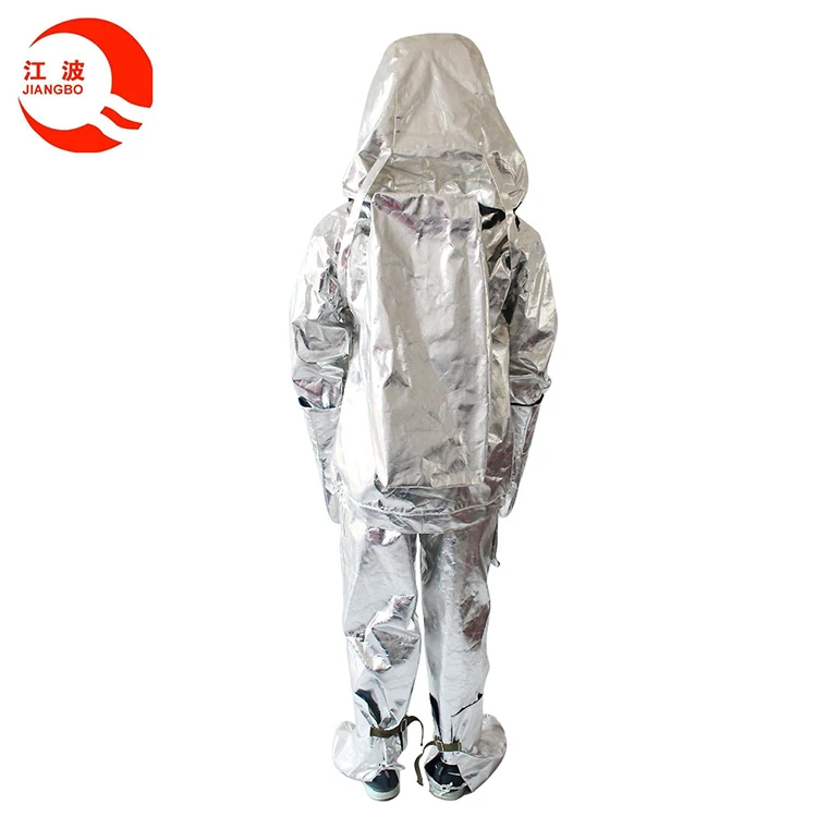 silver fireman suit shipped directly from factory