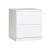 Import Simple and retro style MDF bedside table 3 drawer white  nightstand from China