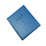 Simple leather restaurant supplies menu cover / hotel menu card cover latest design
