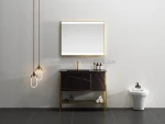 Simple luxury Bathroom Vanity French style bathroom Cabinet Antique Cabinet Bathroom Vanity for Hotel Project