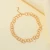 Import Simple Metal Alloy Personalized O ring Chain Chokers Necklace Women hyperbole Jewelry Choker from China