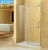 Import Sliding glass shower door handles acrylic bath tray 8mm tempered glass shower room from China
