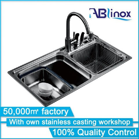 Buy Small Bar Hand Washing Double Kitchen Sink In Bangladesh from ...