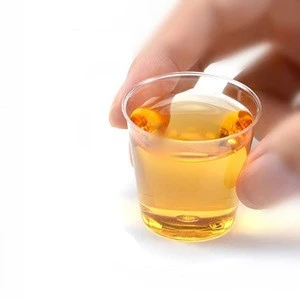 Small Clear Plastic Cups C Shot Glasses  3 oz. 100 Pack  Hard Disposable Cups  Plastic Cocktail Glasses  Plastic Drinking Cups
