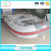 Small Coastal Rowing Boat With Plastic Paddles