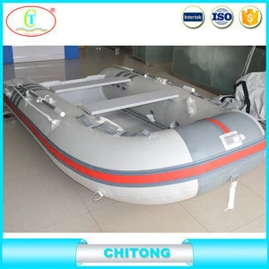 Small Coastal Rowing Boat With Plastic Paddles