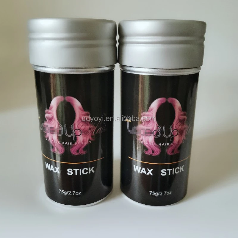 Small MOQ Cheap wholesale price OEM hair wax stick for hair custom label