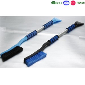 snow cleaning brush with ice scraper ,best car snow brush for car, snow brush with EVA foam grip