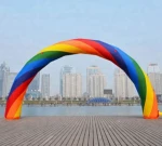 Snow Custom Logo Air Inflatable Advertising Archway Gate