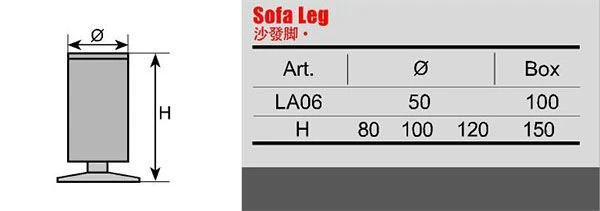 sofa legs / chrome sofa legs