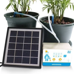 Solar  Automatic Watering  Device Timing Controller Micro Drip Irrigation System Garden water Timer