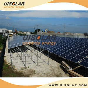 Solar ground mounting rack solar mounting steel structure concrete mounting steel other energy related products
