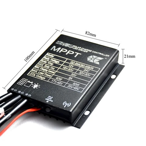 Buy Solar Street Lighting Charge Controller Remote Mppt Solar Charge ...