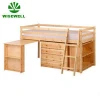 solid pine wood children bedroom furniture