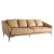 Import Solid wood frame leather living room home furniture luxury sofa sets from China