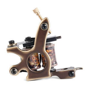 Solong Tattoo M204 12 Wraps pure copper Coil Tattoo Machine for Body Art microblading supplies