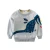 Import spring and autumn children plus sweater boy baby cartoon dinosaur sweater from China