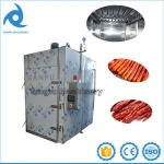 SPYX-250 industrial sus304 smoked fish machine, fish smoked house