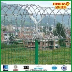 ss 304 galvanized security fencing concertina razor barbed wire