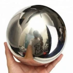 SS304 316 250mm 200mm 150mm large stainless steel hollow ball /metal sphere for decoration