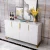 Import Stainless steel  base gold color wooden doors sideboard from China
