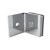 Import Stainless Steel Shower Wall Mounted Glass Door Hinge Clamp Glass Clips from China