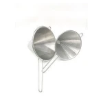 Stainless steel spaghetti strainer kitchen cooking conical strainer food mesh strainer