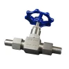 Stainless steel SS 304 J23W PN64 DN10 14mmod M20*1.5 needle valve