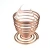 Import steel material powder puff holder cosmetic makeup organizer from China