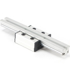 Steel shaft axis aluminum alloy External double axis linear guide LGD 6 8 12 16   roller slider bearing