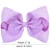 Import Stock High Quality Grosgrain Ribbon Boutique Rhinestone Kid Boutique Girls Baby Hair Bows Clip from China