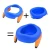 Import Stock kids plastic potty training for indoor and outderdoor with CE for travel potty baby potty seat from China