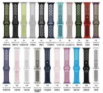 Super soft silicone smart watch band strap 38mm 42mm for iwatch for apple watch Series 3, Series 2, Series 1