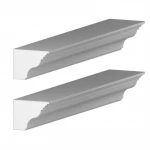 Superior Quality Various EPS Architectural Ornamental Exterior Polystyrene Cornice Mouldings