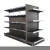 Import Supermarket Convenience Store Food Stand  Display Gondola Shelving Stainless Metal Steel Display Rack Light Duty Racking Shelf from China