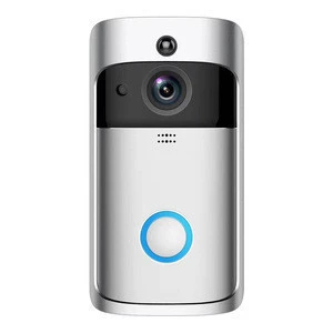 Support 2.4Ghz and WIFI Connected Wireless Video Wifi Doorbell