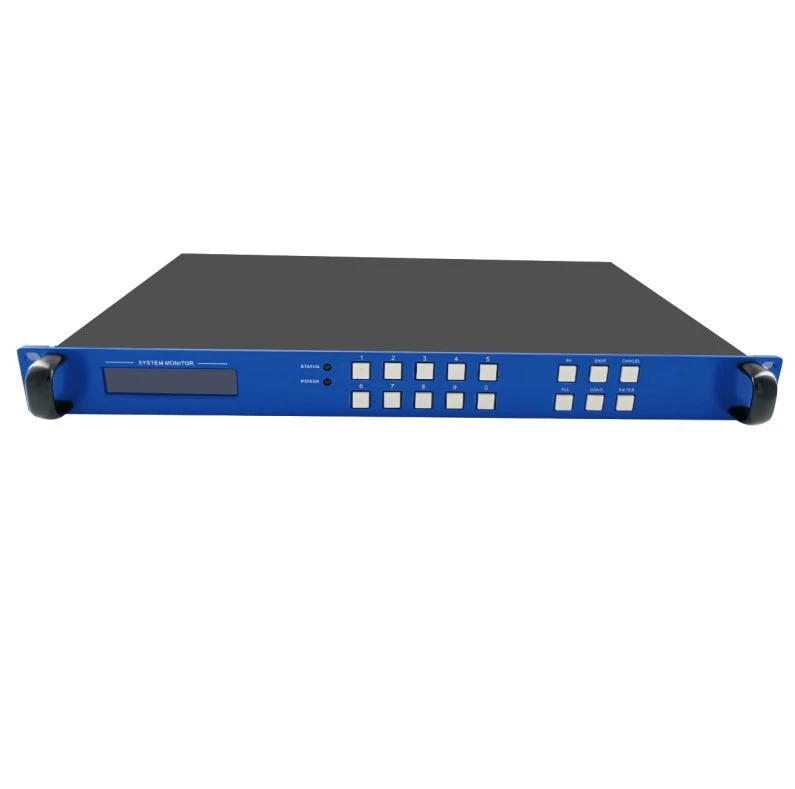 Support 3D video mixer 4 in 4 out HDMI channels all-digital 2x2 2x4 matrix switcher