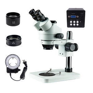 SZM3590T-B1LEDVGA200MP 3.5x-90x Trinocular Video Lcd Display Digital Microscope Stereo Zoom Electron Microscope